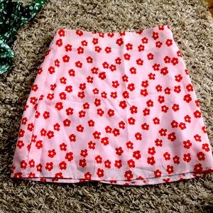 70’s flower skirt 🌺